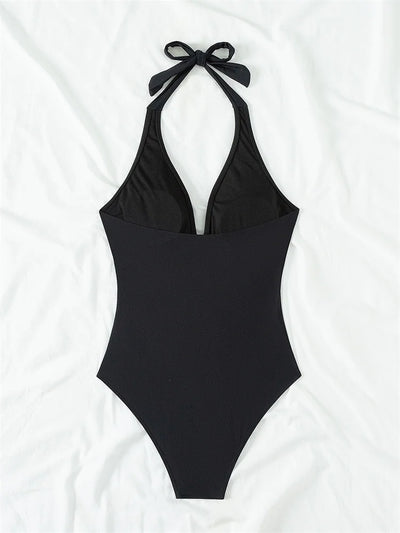 One Piece Backless Swimsuit