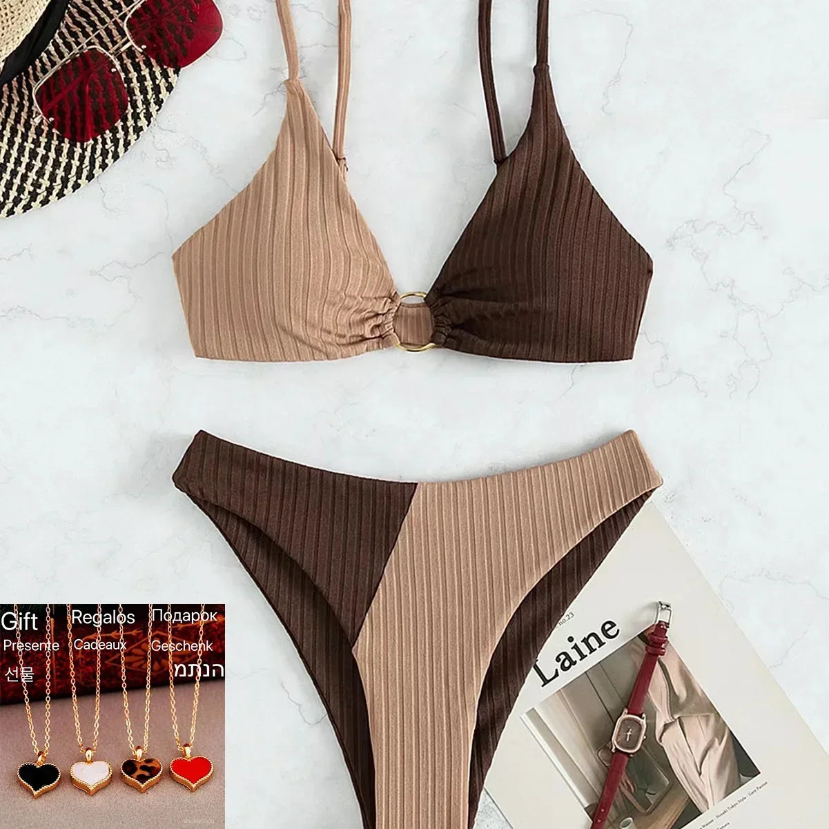 2 piece Bukenka swim suit